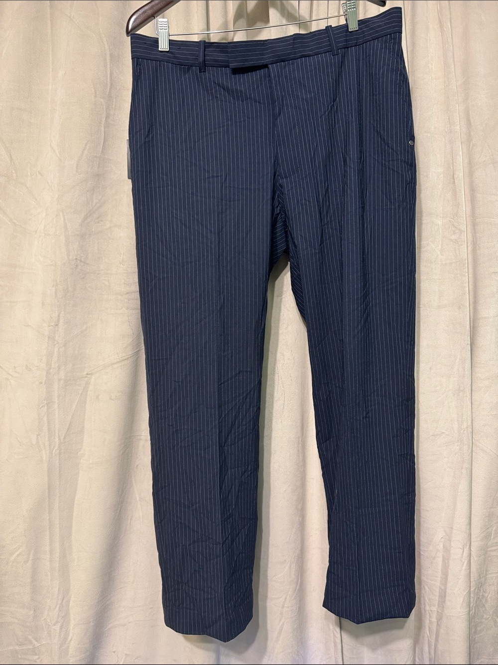 Ralph Lauren Navy Pinstripe Trousers
